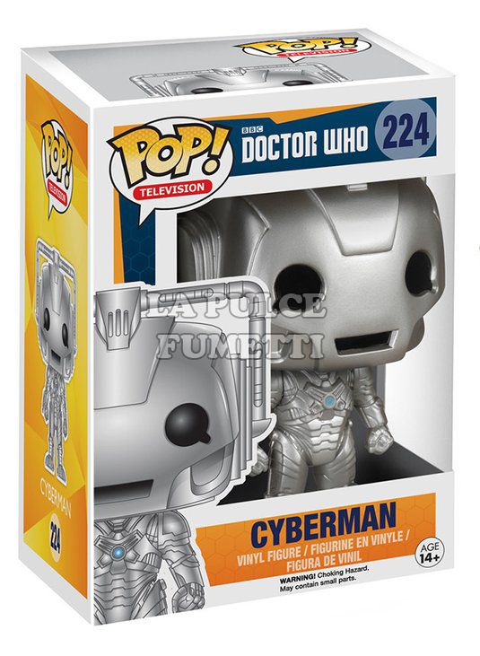DOCTOR WHO: CYBERMAN - VINYL FIGURE #   224 - POP FUNKO 